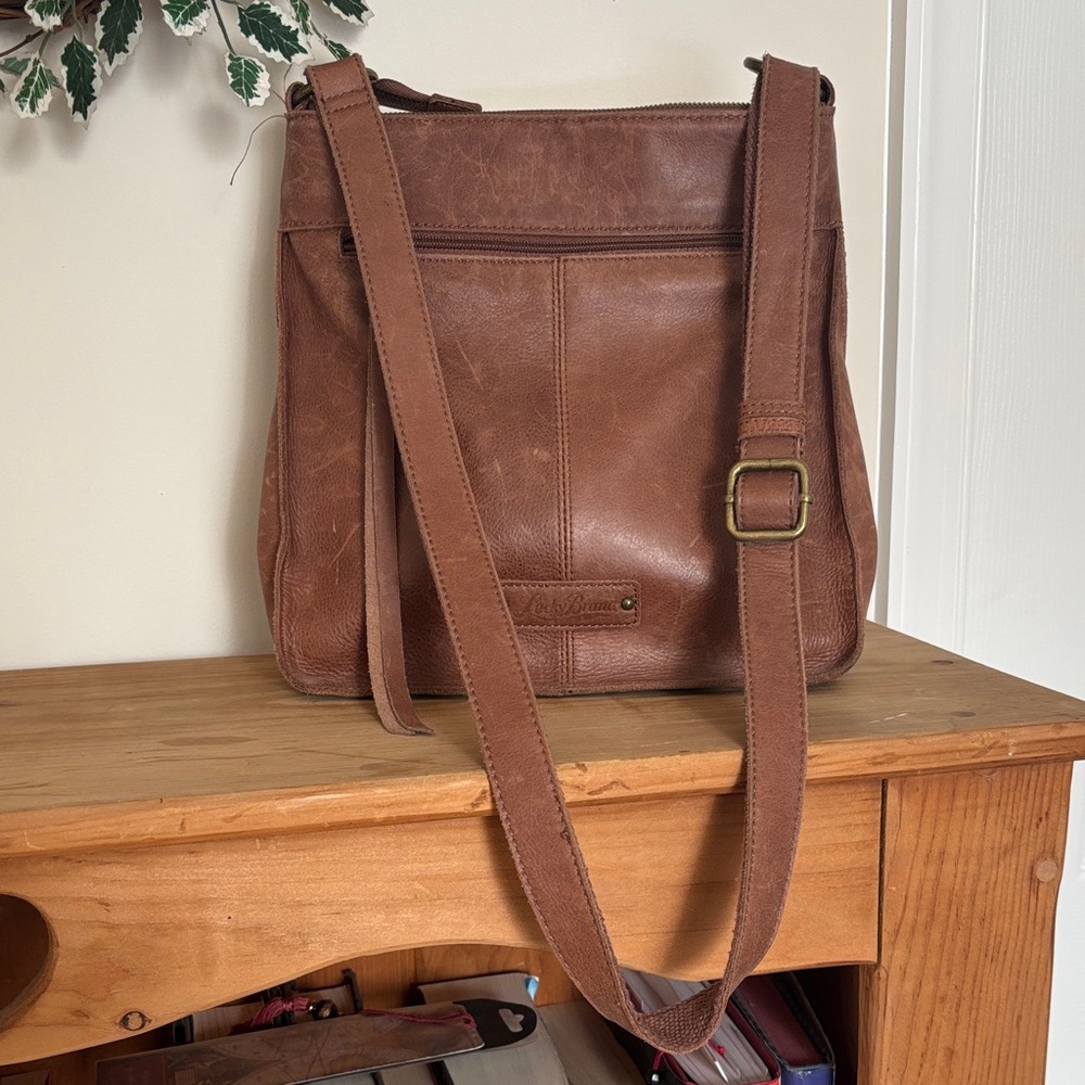 Lucky Brand Leather Crossbody Bag